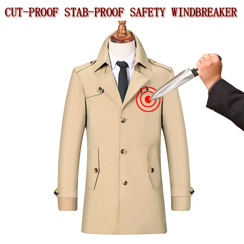 

Новая мужская ветровка с защитой от порезов, устойчивая к ударам, гибкая невидимая тактическая полицейская защитная одежда для самообороны и взлома
