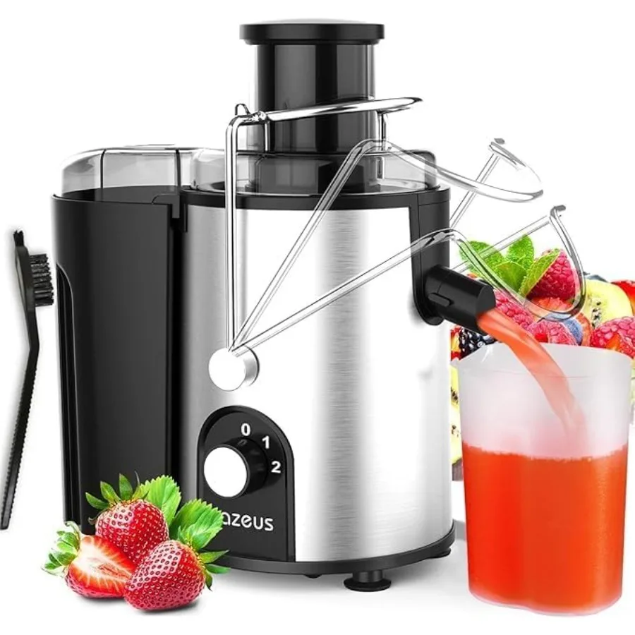 

Centrifugal Juicer Machine 400W with Dual-Speed German-Engineered Blades Easy Clean Anti-Drip Design 2-Layer Centrifugal Bowl 1