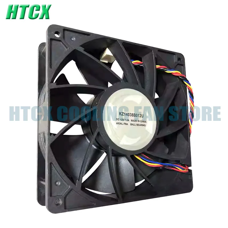 KZ14038B012U 7.2A DC12V 14038 For miner M20s M21S M31s M30s FAN 14cm 4 wires 6 wires 4PIN 6PINS NEW
