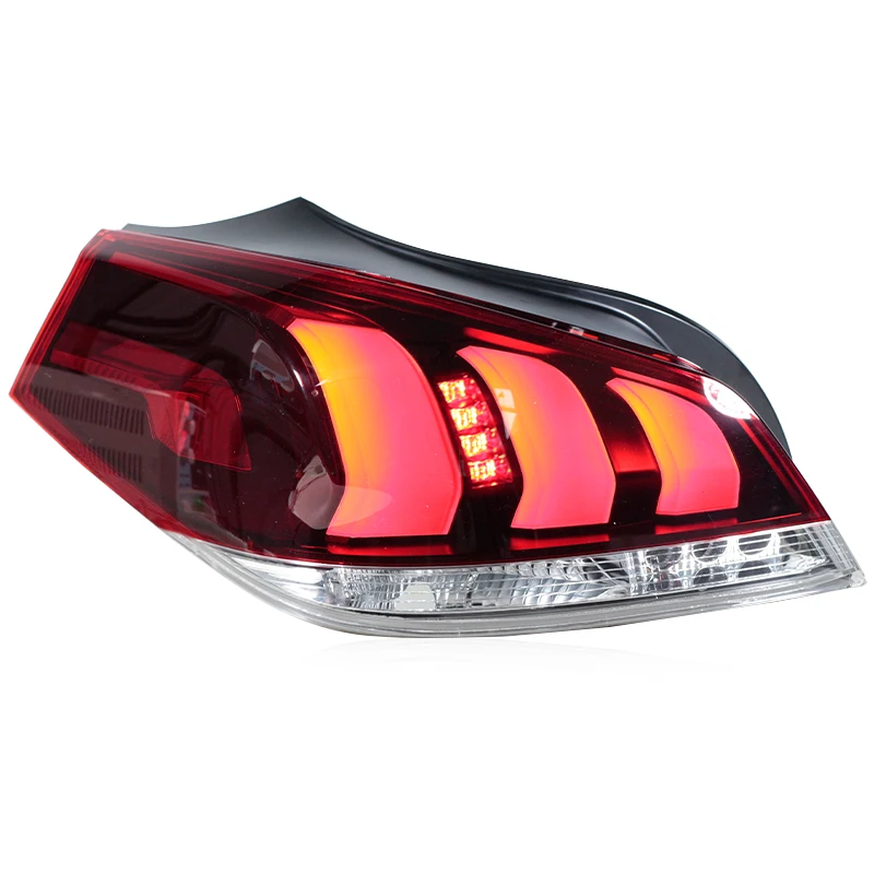 For Peugeot 508 2016 2017 2018 Taillight Brake Lights Steering