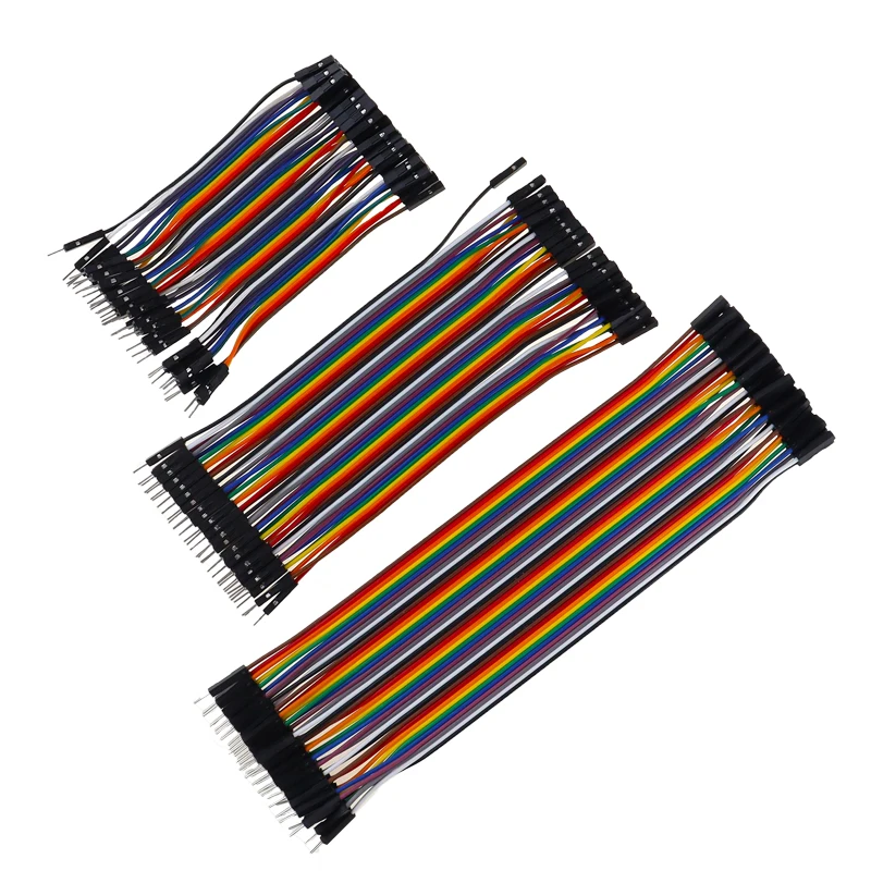 10CM 20CM 30CM 120pcs Dupont Line 40Pin Male to Male + Male to Female and Female to Female Jumper Wire Dupont Cable For Arduino