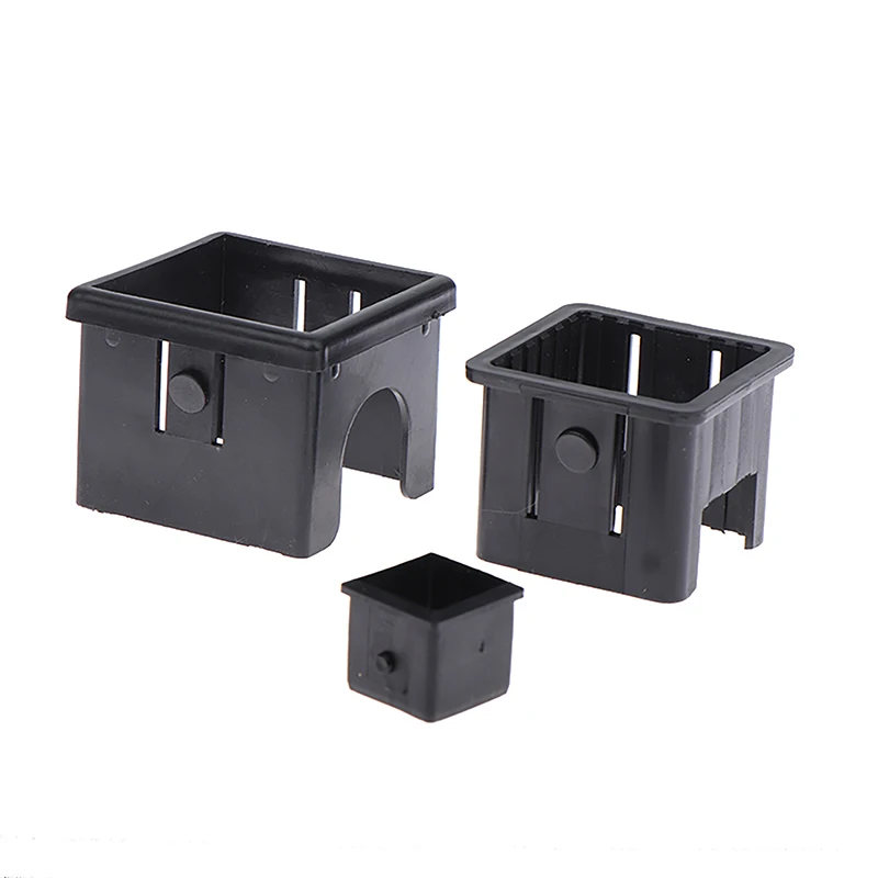 Square Tubing For Cover Tube Durable Chair Glide Insert Finishing Plugs Fitness Equipment Accessories Sliding Sleeve