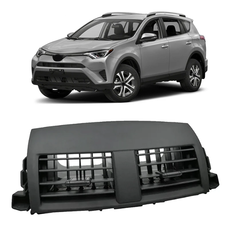 Car Center Dash Panel Trim A/C Air Outlet Grilles Assy For Toyota RAV4 2008-2012 Car Replacement Accessories