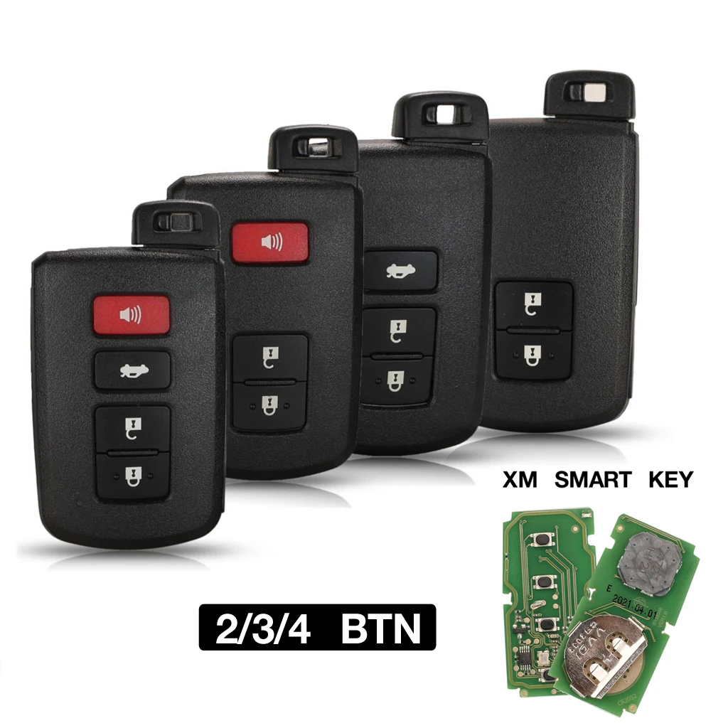 

jingyuqin Xhorse VVDI XM Smart Key Universal Remote Circuit Board For Toyota fit Plus Max VVDI2 VVDI Mini Support Renew &Rewrite