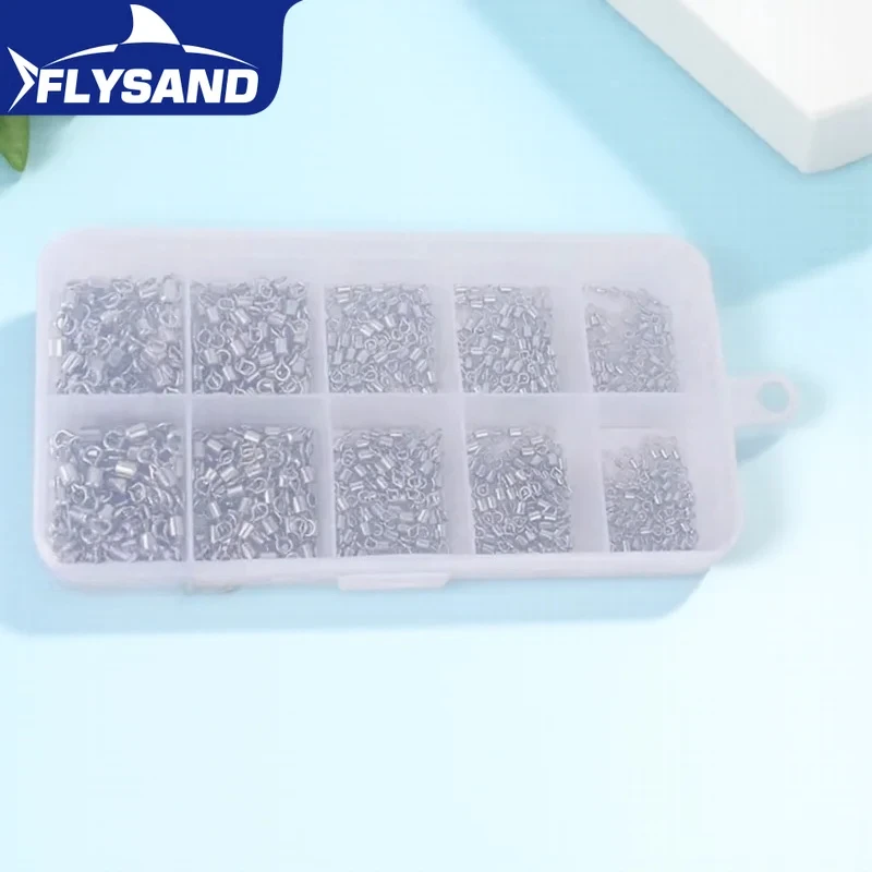 

Соединители для рыболовных крючков из нержавеющей стали, 500 шт. в коробке, с черным никелевым покрытием, аксессуары для рыболовных снастей