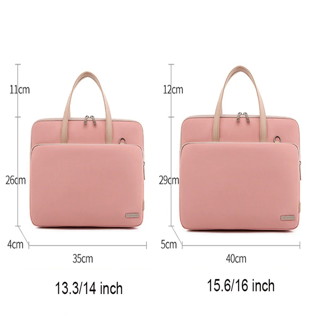 Laptop Bag Case 13.3 14 15.6 16 Inches Waterproof Notebook Bag For Macbook Air Pro 13 15 Computer Shoulder Handbag Briefcase Bag