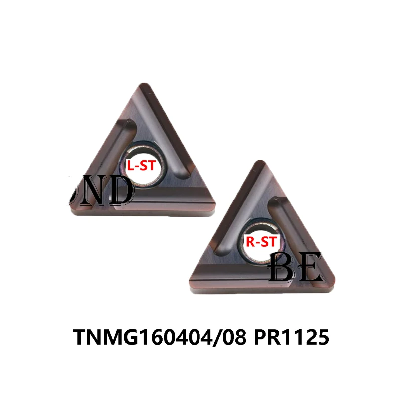 

100% Original TNMG160408L-ST TNMG160408R-ST PR1125 TNMG160404L TNMG160404R Carbide Inserts TNMG160404 TNMG160408 TNMG 160404