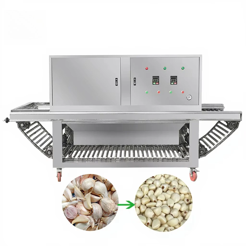 FOODLINE Luxury Sauce Workshop Garlic Peeling Machine Anti Fog Observation Window High Efficient Air Blower