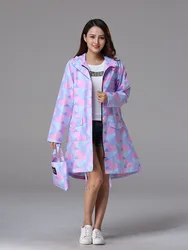 Rainstorm proof fashionable raincoat for adults waterproof raincoat for women portable outdoor raincoat