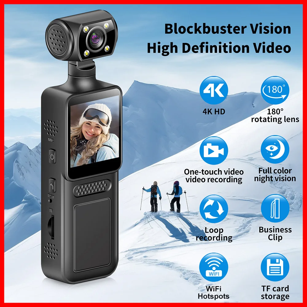 Mini Cam 4K 1080P P… - image