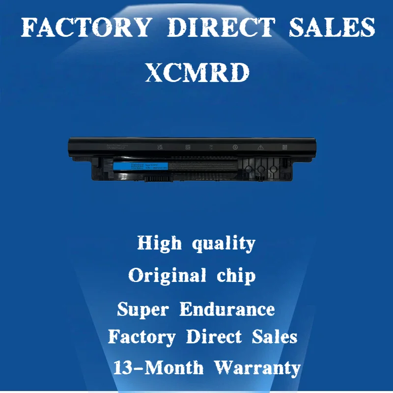 

40Wh XCMRD Battery For Dell Inspiron 15 3521 3531 3537 3541 3542 15R 5537 5521 14R 3421 3437 5421 5437 Vostro 2421 2521