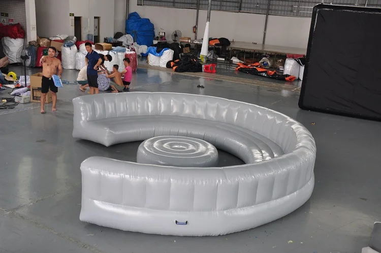 Sofá inflable comercial con mesa, sofá cama, barato, gran oferta