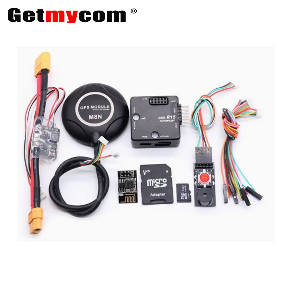 Getmycom for Pixracer R15 Mini and M8N GPS