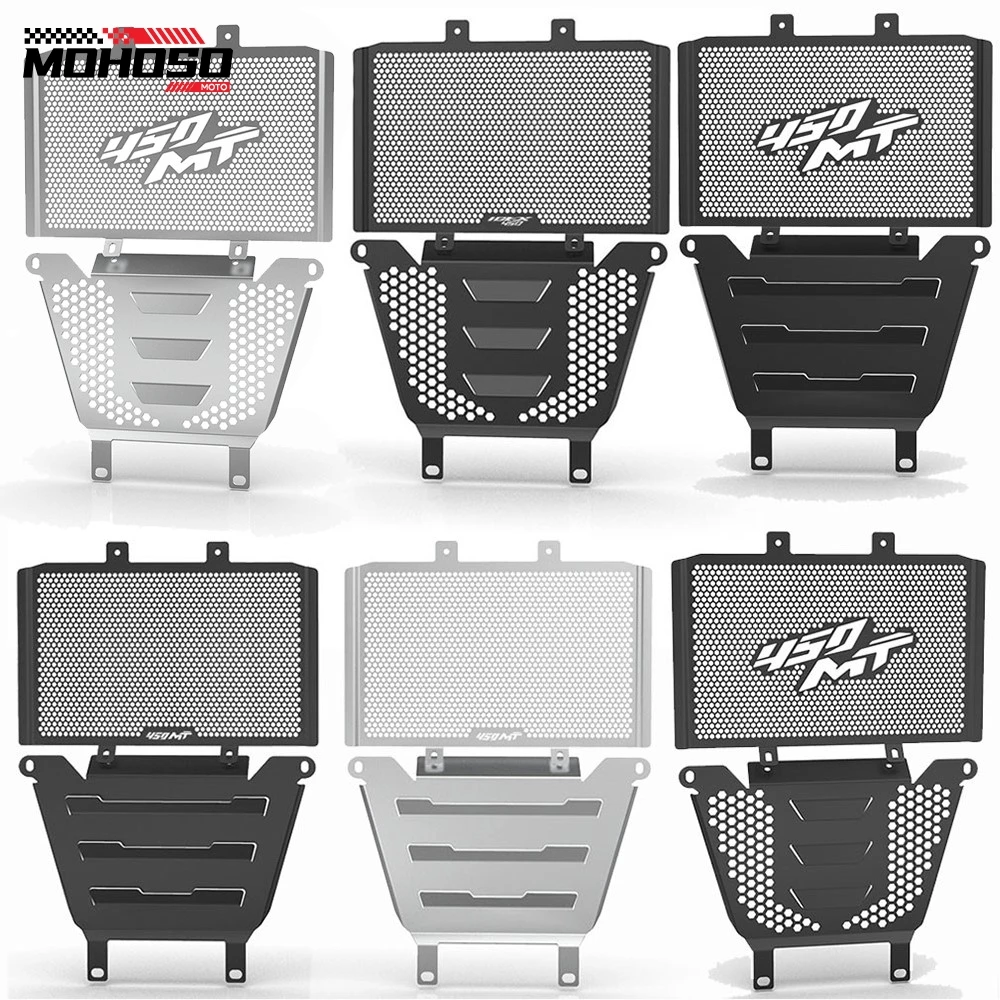 

Ibex 450 MT Motorcycle Radiator Guard Engine Skid Plate Cover Set FOR CFMOTO CF MOTO 450MT 450 MT 2021 2022 2023 2024 2025
