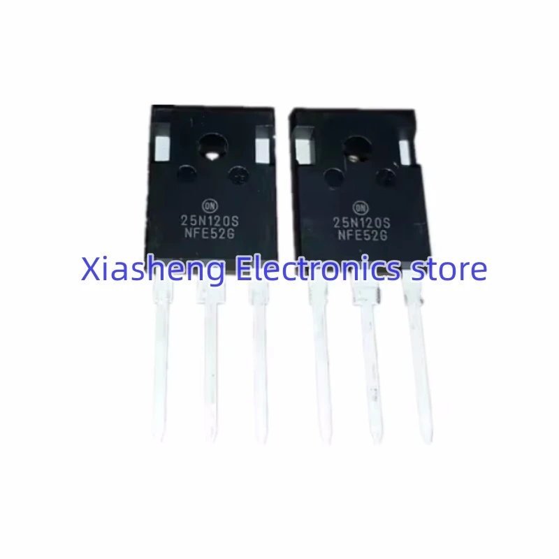 

New Original 2Pcs 25N120S NGTB25N120SWG TO-247 1200V 25A IGBT Transistor Powerful Transistor Good Quality