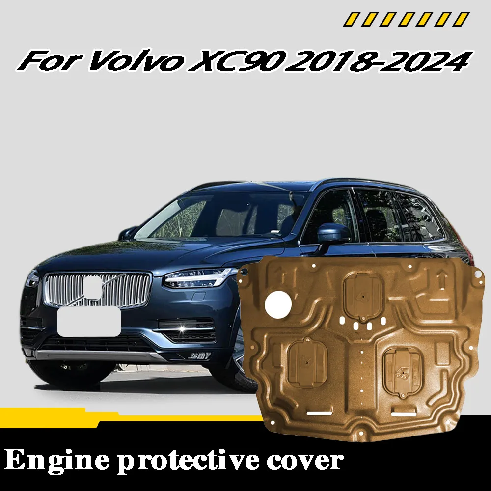 

For Volvo XC90 2018-2024 2.0T Vehicle Specific Splash Resistant High Quality Engine Protection Cover Lower Mudguard