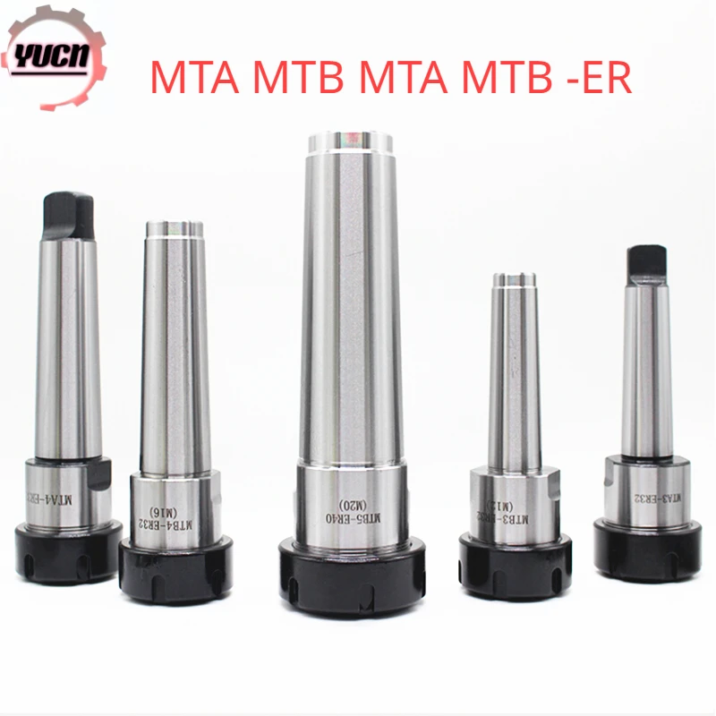 MTA MTB MT1 MT2 MT3 MT4 Morse taper shank ER ER11 ER16 ER20 ER25 ER32 ER40 CNC machining center MT ER tool holder lathe spindle