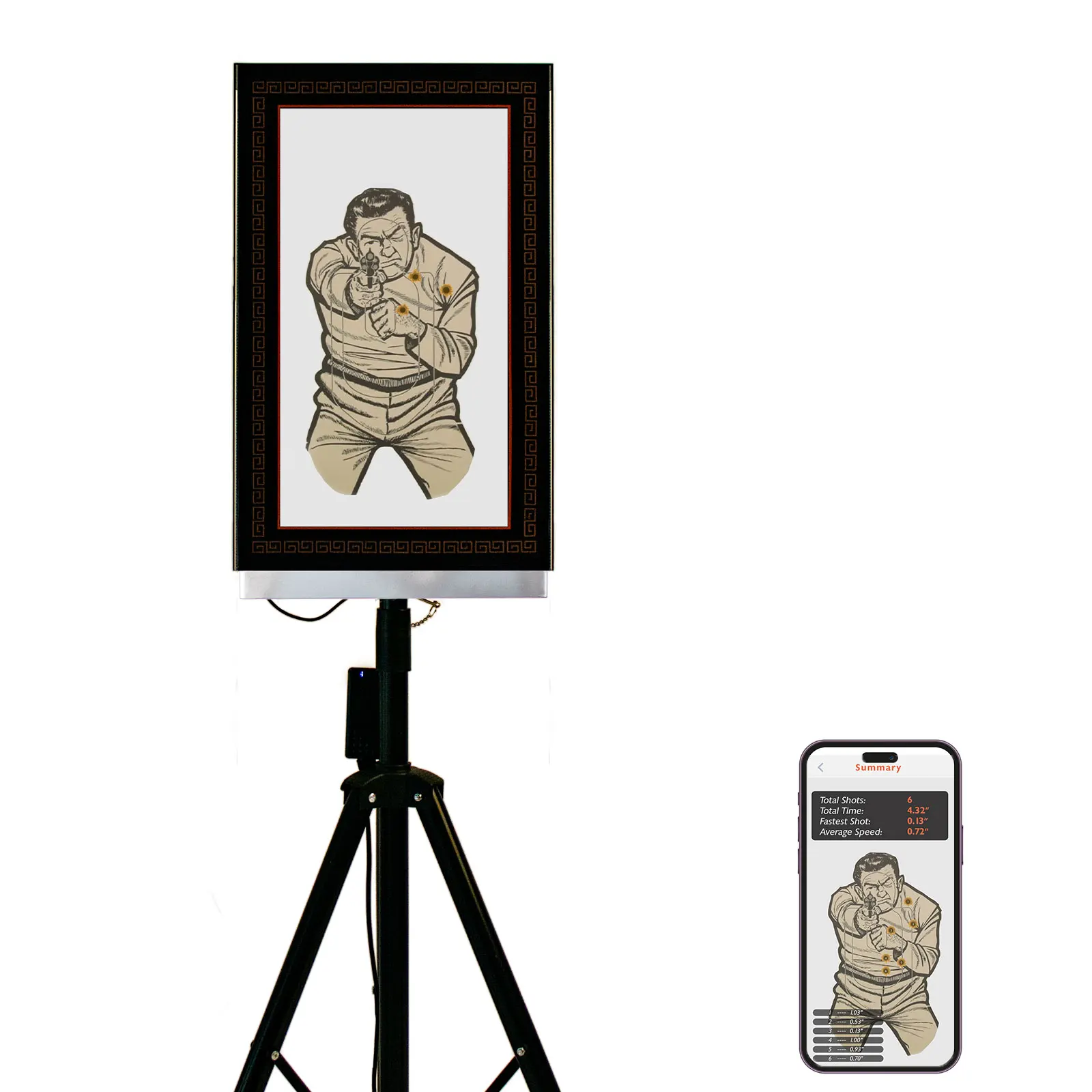 الهدف الذكي المحمول لمدرب الرماية المنزلي الهدف التفاعلي لبيليه BB