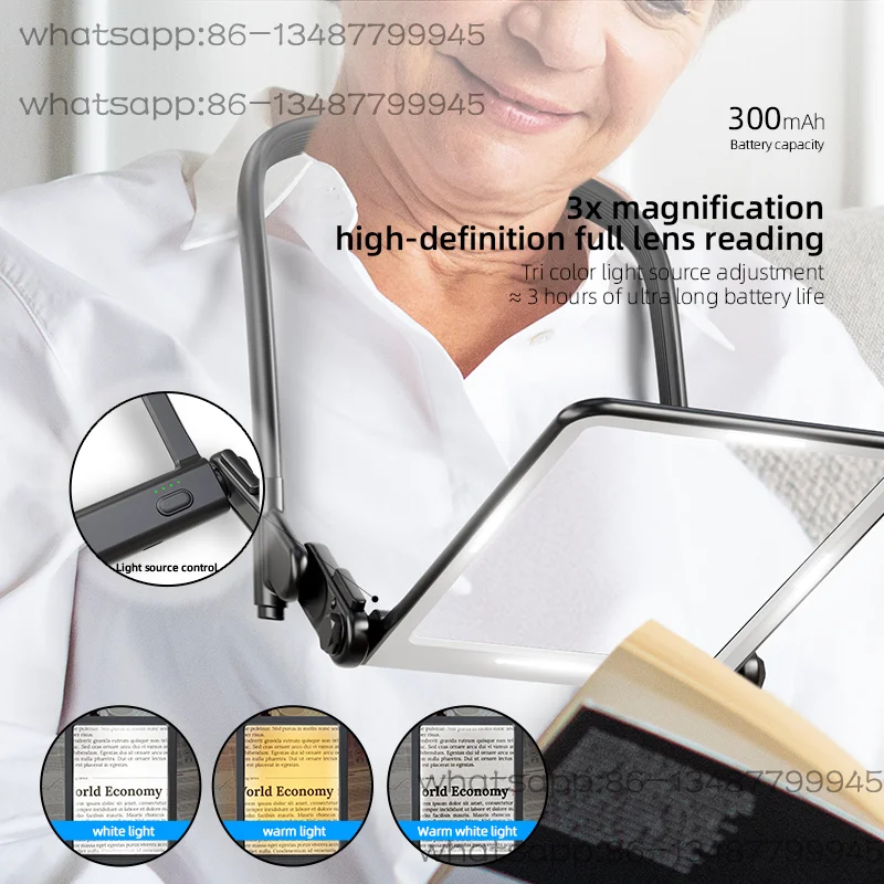 3X Magnifying Glass…