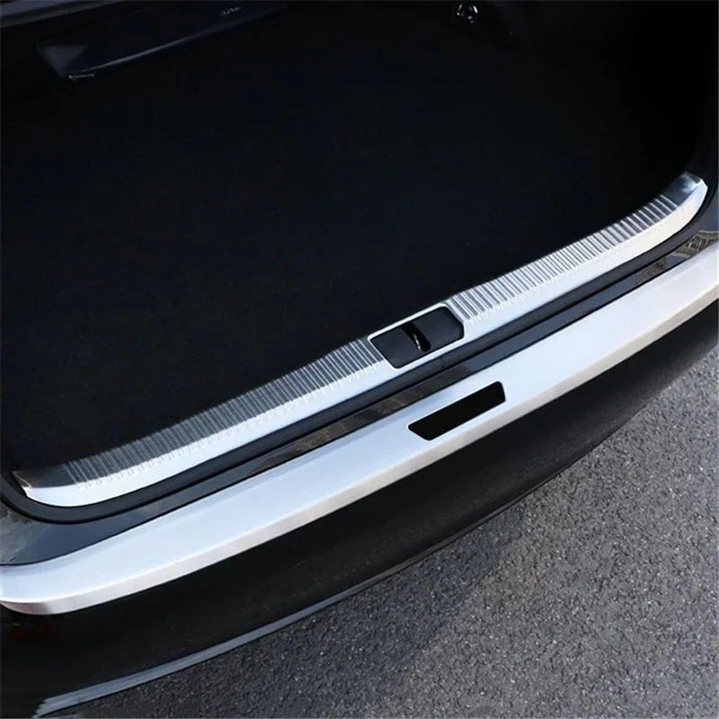 

WELKINRY For Lexus ES XV60 6th Generation 2013-2018 Car Tail Rear Box Gate Door Trunk Boot Doorsill Threshold Scuff Pedal Trim