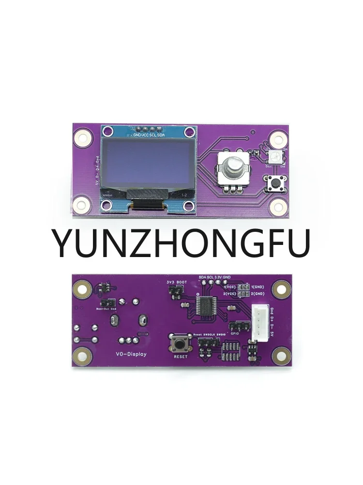 0.1/2o LED Display Screen Applicable Raspberry Pi/Gemini RGB Lamp 3D Printer Circuit Board Panel