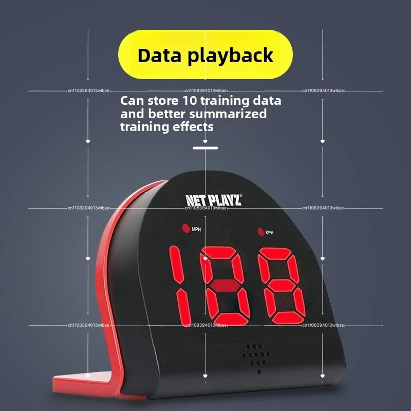 Professional Multi-Sport Radar Speed Gun: Accurate Serve Velocity Measurer for Tennis, Soccer, Baseball, Golf, Badminton, Hockey