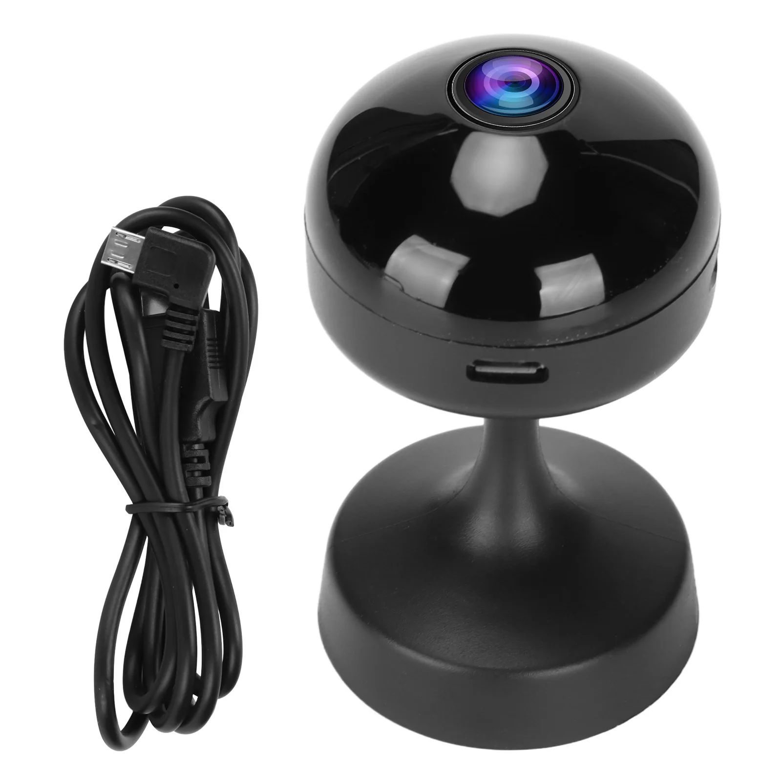 Protable 720P HD Wireless Security Camera Rechargeable 150° Wide Angle Wireless Camera with Night Viewing PIR Motion Detection