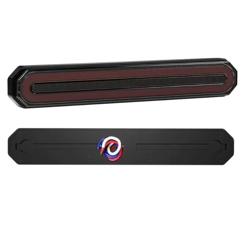 

3 in 1 Taillight Brake Stop Light Rear Lamp 12V 24V RV Truck Boat Trailer Lorry Bus for LED Flowing Turn Lights Tail Light