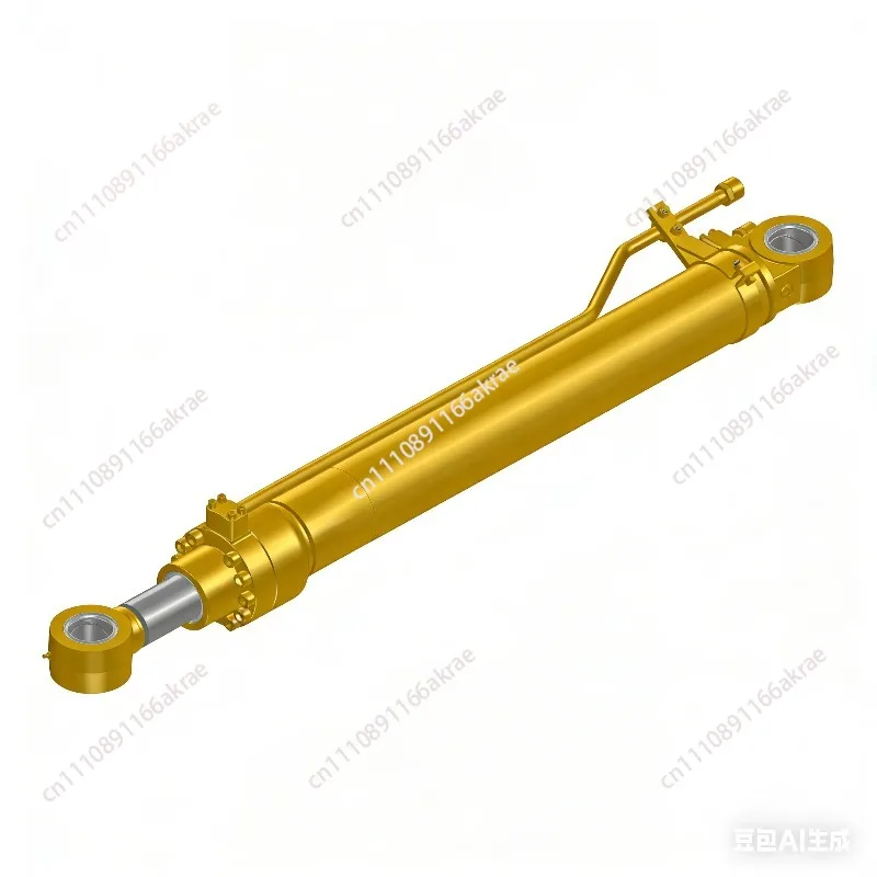 Reinforced structural excavator hydraulic parts, lifting hydraulic cylinders for river embankment reinforcement