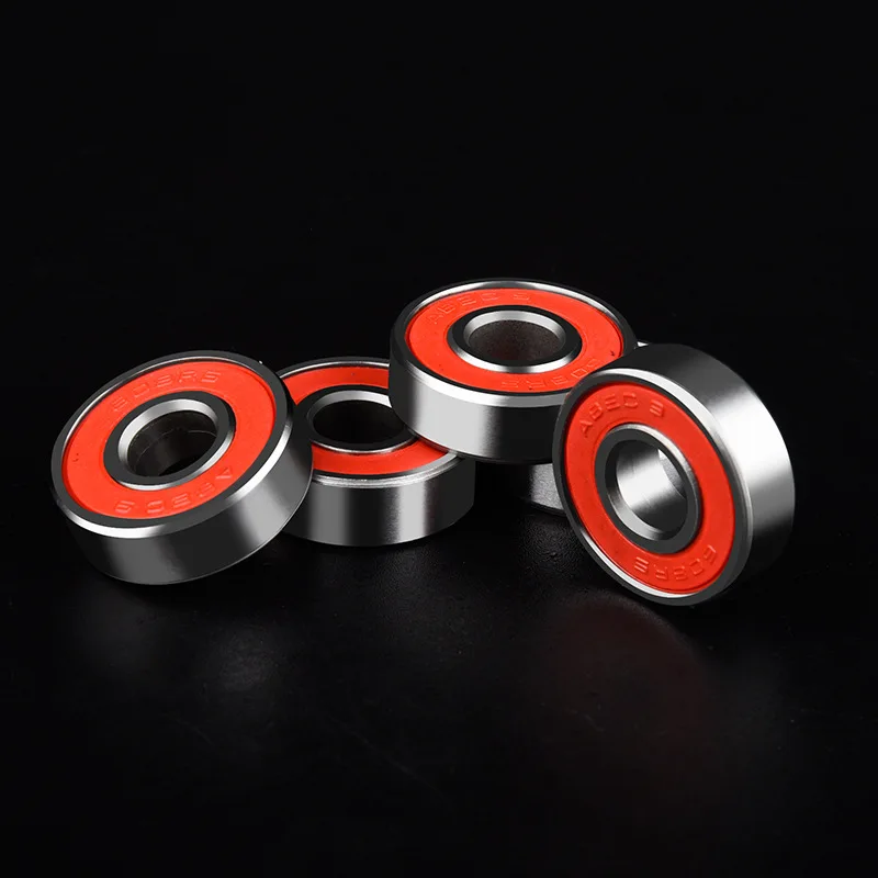 8Pc  Roller Skate Wheel Bearings High Speed Skateboard Scooter Bearing Low Noise High Temperature Roller Skate Bearings