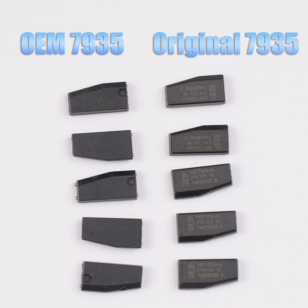 5pcs/lot original 7935AA 7935as pcf7935AA and aftermarket 7935 transponder chips for bmw opel peugeot etc