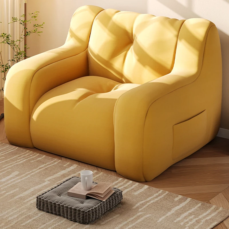 Sypialnia zakrzywiona Sofa z workiem fasoli Mid Century nowoczesna pikowana sofa do salonu ergonomiczna Minimalista Salas Muebles meble skandynawskie