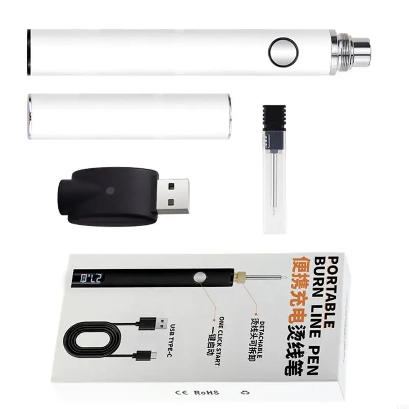 

634C Handheld Wax Modeling Pen with Quick Heat Feature Wax Sculpting Tool Perfect for Various Materials in Creative Projects
