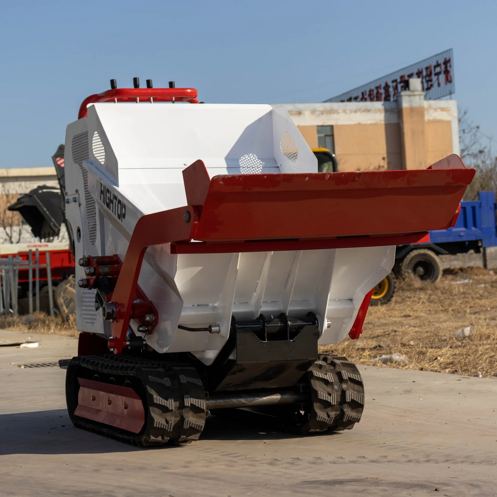 Electric Self-Loading Machine 500kg Lifting Load Mini Dumper for Home Garden