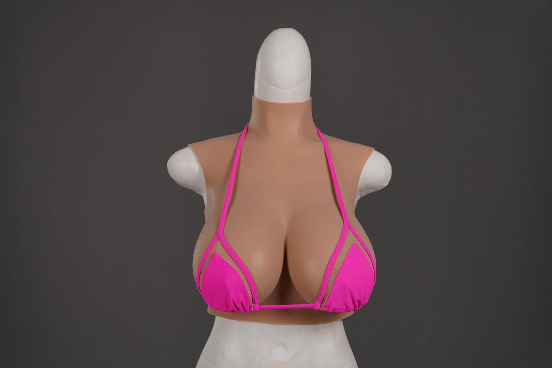 

New Upgrade ABCDEG High Collar Fake Artificial Boob Realistic Silicone Breast Forms Crossdresser Shemale Transgender Drag Queen