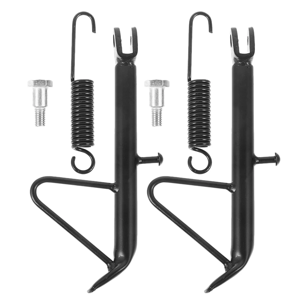 

2 Sets Motorcycle Kickstand Universal Stand Stable Parking Support Electric Scooter Dirt Bike Accessories Parts Easy