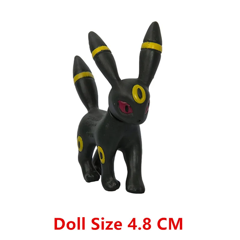 Neue Pokemon Cartoon Anime Figuren Gengar Pikachu Charmander Eevee Taschenmonster Sammlung Actionfigur Modell Spielzeug Geschenk – Detail 6