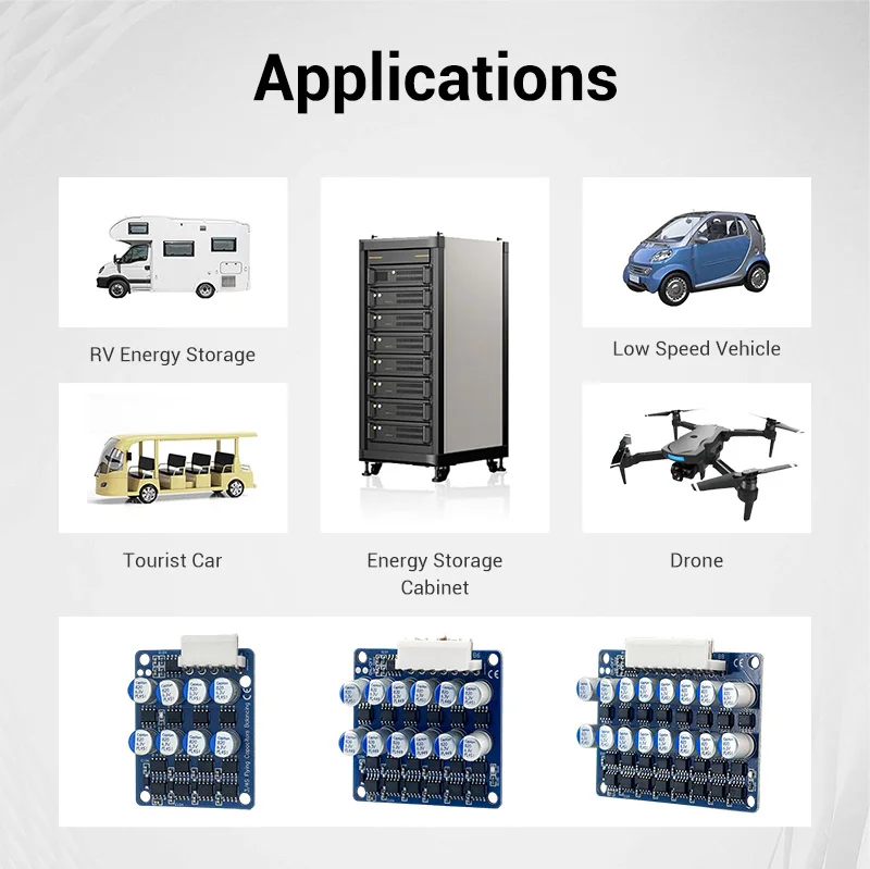 3A Whole Group Balancer Active Lithium Li-Ion Lifepo4 Battery Equalizer Energy Transfer Capacitor BMS Board 3S 4S 6S 8S view 6