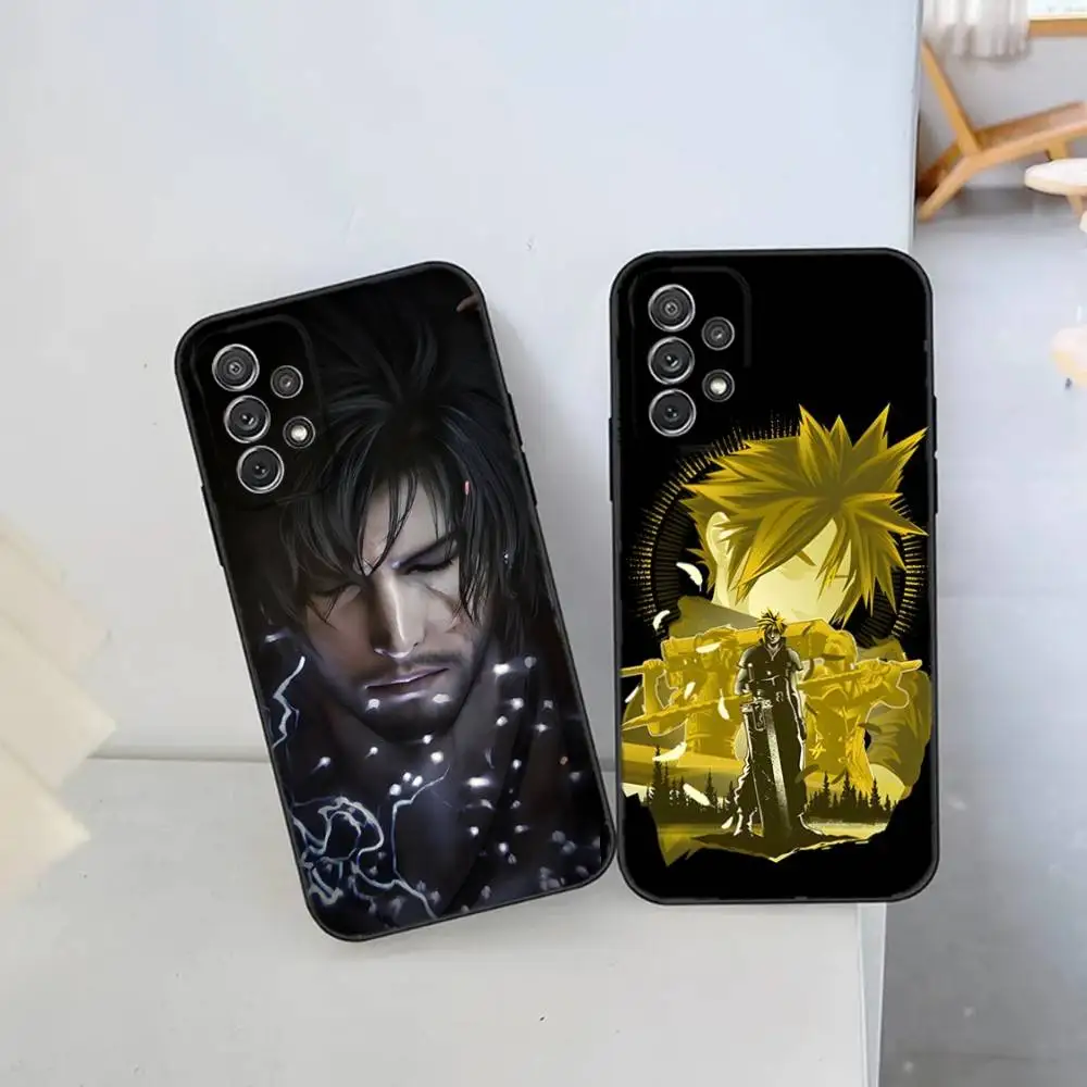 

Game F-Final F-Fantasy Phone Case For Samsung S25,S24 Ultra,S20,S30 plus,S22 plus,S23,S30 ultra 5G Silicone Cover