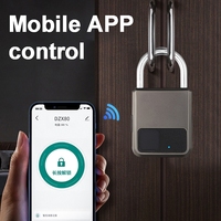 Tuya Smart Padlock 20 Number Fingerprints Locks Anti-Theft USB Charge Security Locker for Bike Gym Door Unlock Luggage Lockers