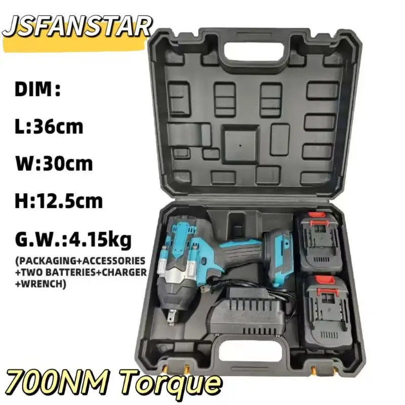 ATV700NM High Torque Brushless Lithium Cordless Impact Wrench Heavy Duty Electrical for Tire