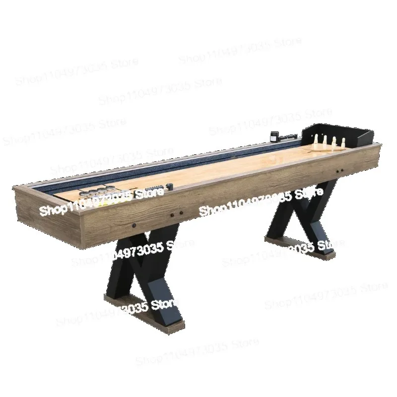 

Shuffleboard Table, Bowling Shuffleboard 2 in 1, Entertainment Table, Indoor Games, Family Games