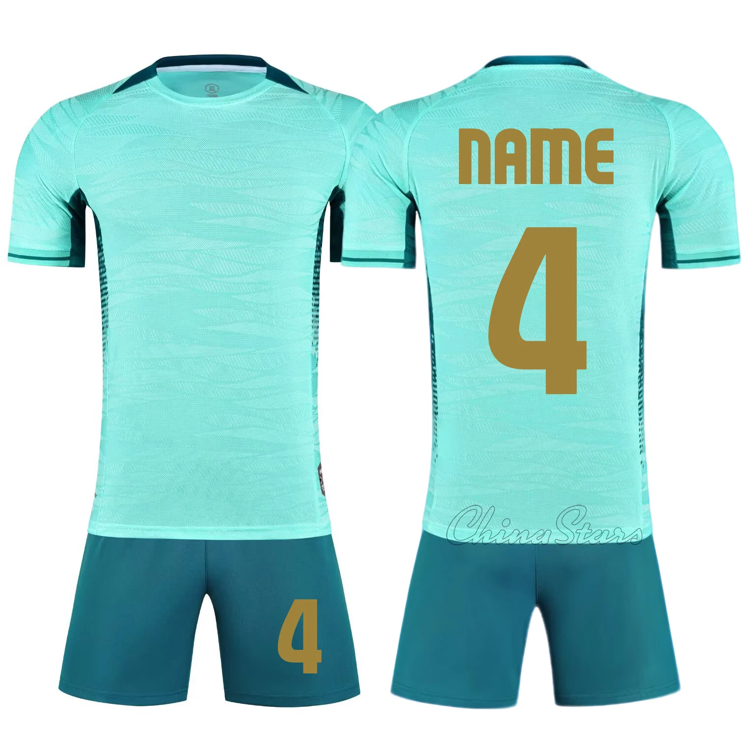 Men Youth Soccer Uniform Sets Adult DIY Customize High Quality Boys Soccer Kit Shirt Club Sportswear Training Football Jersey