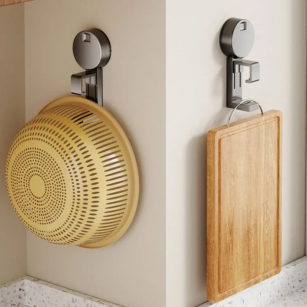 2 adet Plastik Vantuz Havza Kanca Yumruksuz Duvara Monte Lavabo Depolama Rafı Uzay Tasarrufu Traceless Elbiseler havlu kancası