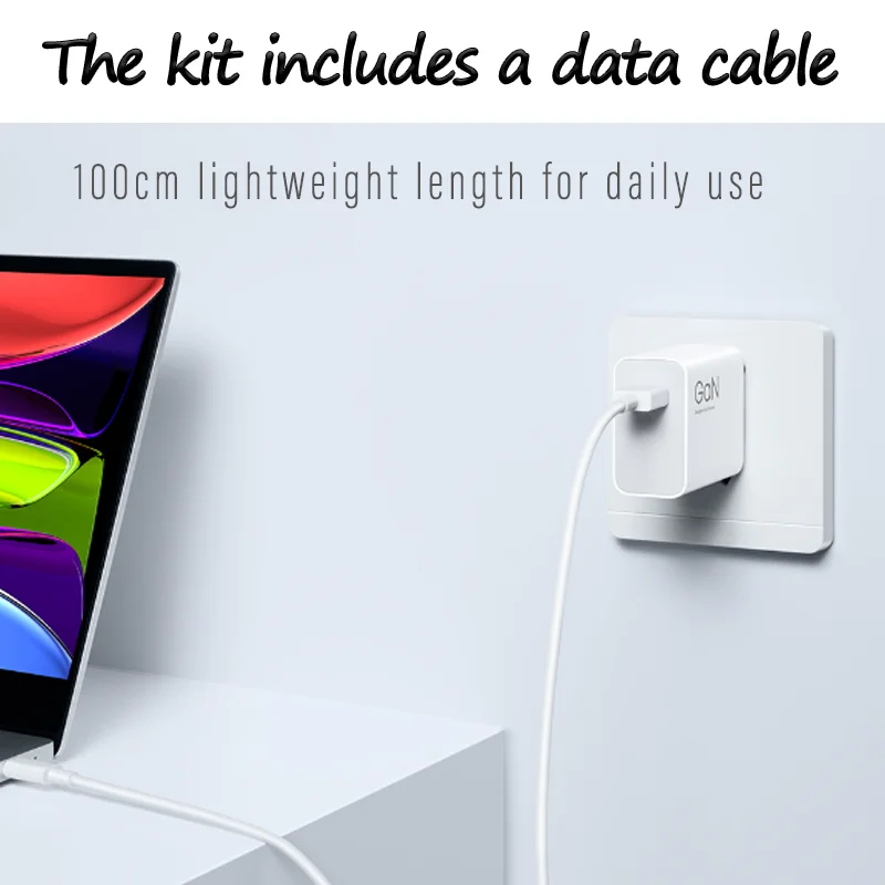 Xiaomi Mi 90W US GaN Charger Fast Charing USB-A Output With 6A Type-c Cable the original Mi 14 is the same model