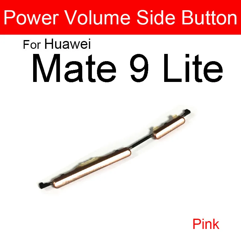 Volume&Power Button For Huawei Mate 9 Mate 9 Lite Mate 9 Pro Side Key Switch Button For Hauwei Mate 9 Lite Pro Replacement Parts