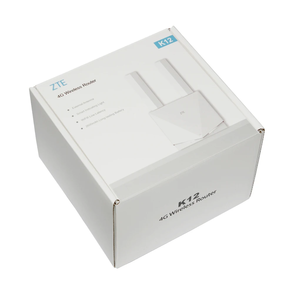 Unlocked ZTE K12 4G CPE Dual Network Backup 32 Devices Global Full Bands Home Office Gateway
