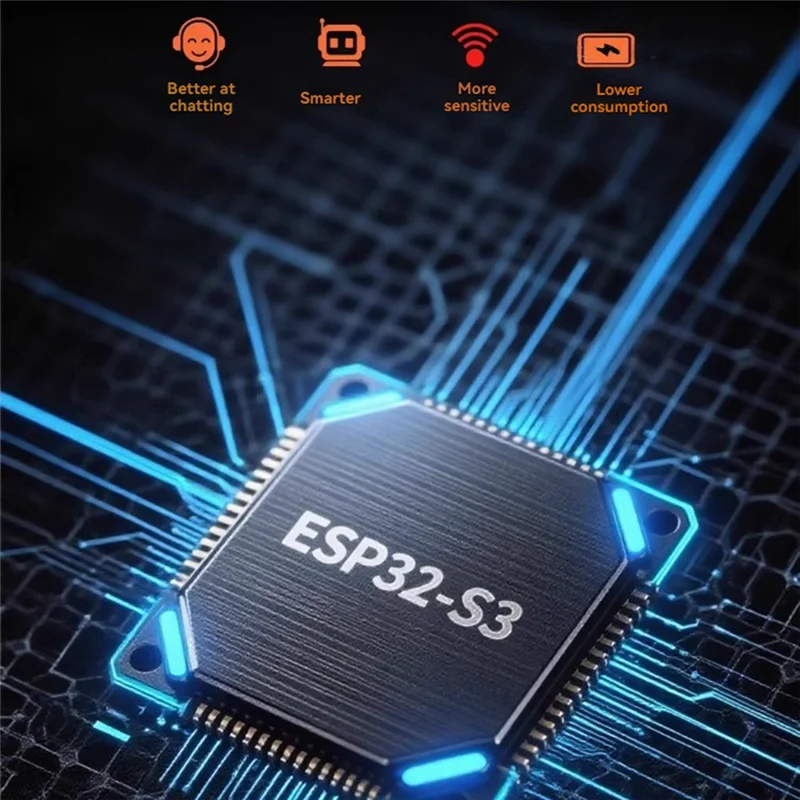ABZW لـ Xiaozhi AI دردشة صوتية ESP32 S3 لوحة تطوير 1.85 بوصة شاشة LCD مستديرة لدور شخصية الحوار الذكي #2