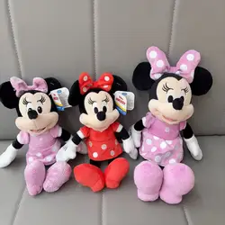 Christmas Minnie and Mickey Plush Dolls Stuffed Animals Plush Toy Gifts for Children Xmas Halloween Decoration Dolls