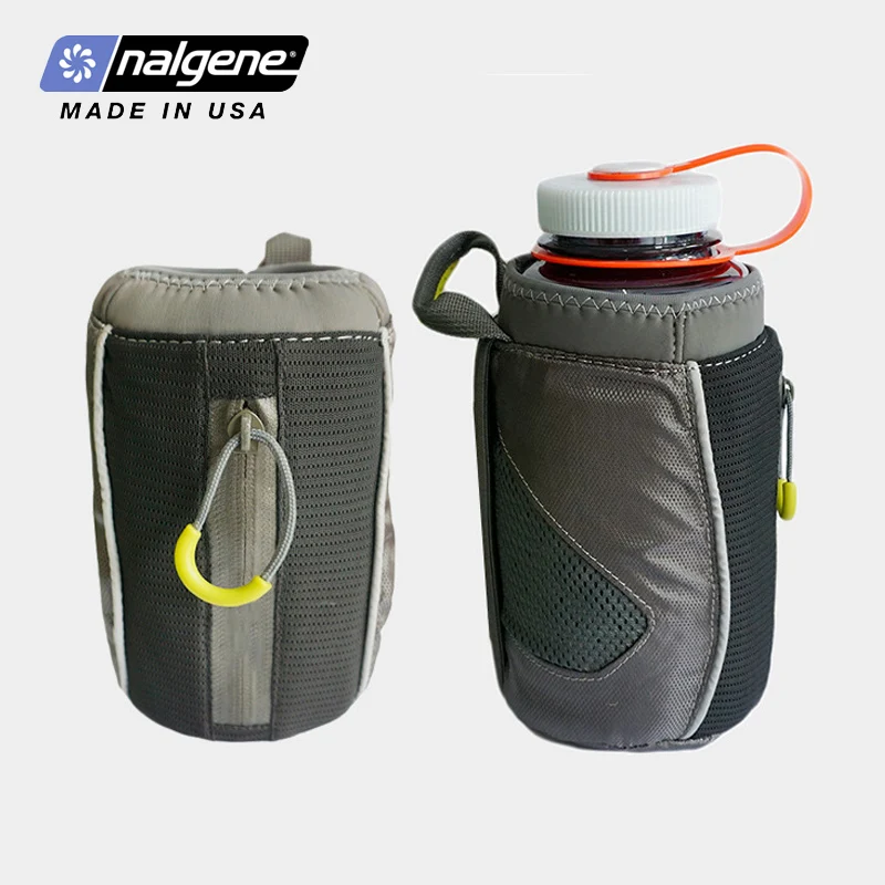 

Neoprene Bottle Sleeve for Nalgene 1L Wide Mouth Insulated Water Bottle Cover Shockproof Anti-Sweat Case for Hiking Camping Gear